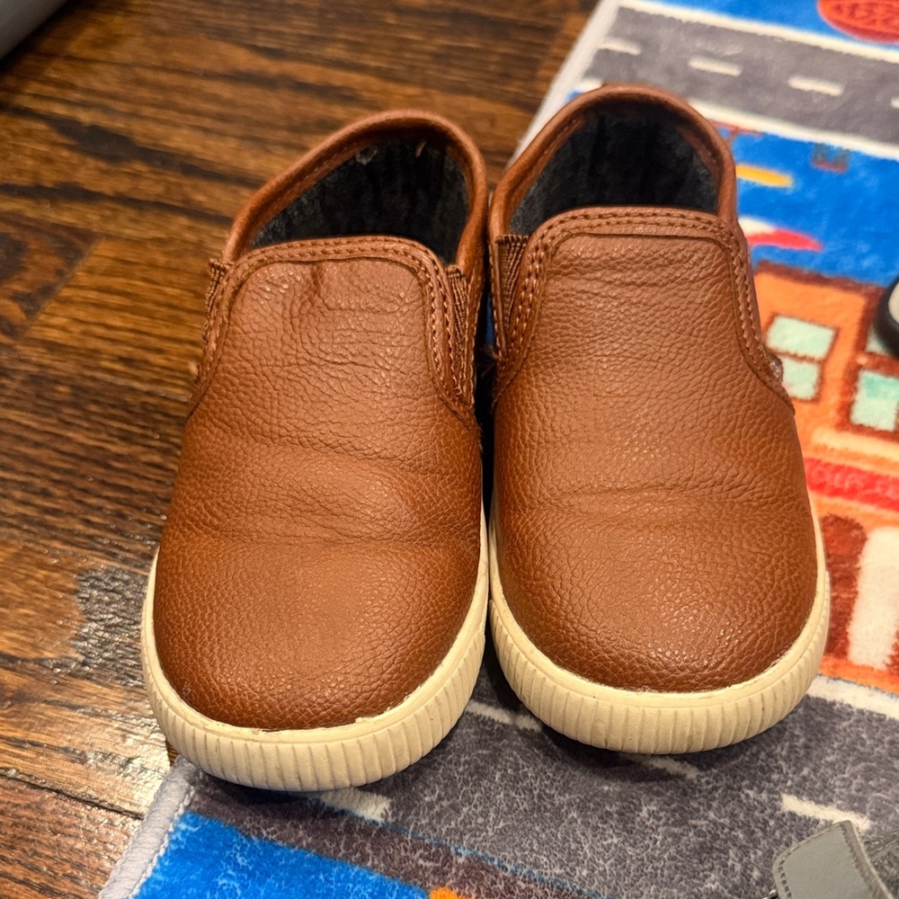 Carter's Brown Slip-On Kids Dress Shoes